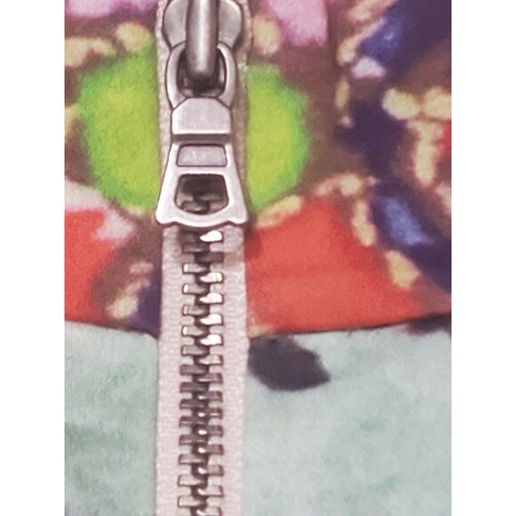 Alice + Olivia Meritt Lola Lady Print Pleated Midi Flare Skirt Cotton Size 2 - Picture 5 of 7